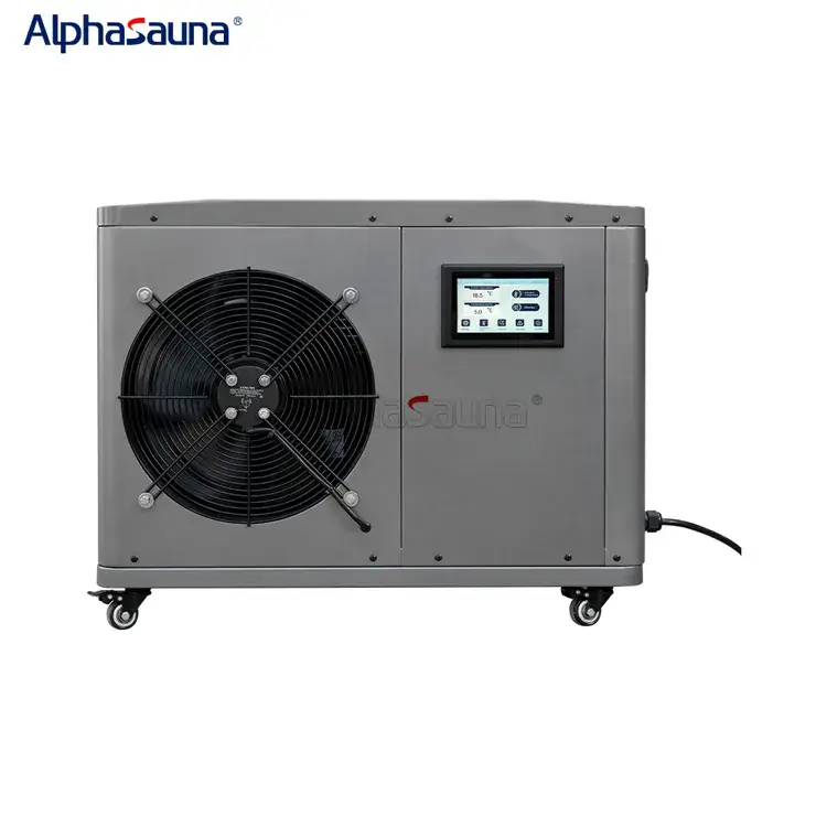 cold plunge tub with chiller and filter